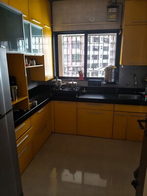 Kitchen in 3 BHK Apartment at Samartha Aangan, Andheri West – for Rent
