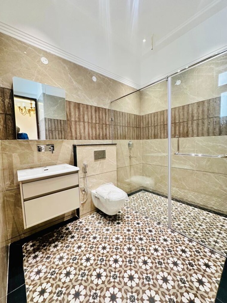 Bathroom, international airport road 4 Bedroom 1800 Sq.Ft. Villa In International Airport Road Zirakpur 10100762