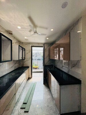 Kitchen in 3 BHK Builder Floor at Saket – for Rent