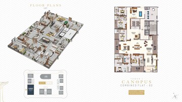 Master Plan in 3 BHK Apartment at The Trilight, Kokapet – for Sale