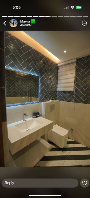 Kitchen in 1.5 BHK Independent House at Manimajra – for Rent