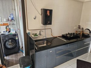 Kitchen in 2 BHK Apartment at Paranjape Broadway, Wakad – for Rent