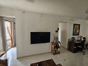 Living Room in 2 BHK Apartment at Paranjape Broadway, Wakad – for Rent