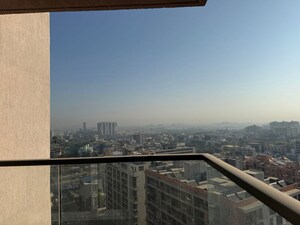 Balcony in 3 BHK Apartment at PK Hillcrest, Pimple Saudagar – for Rent