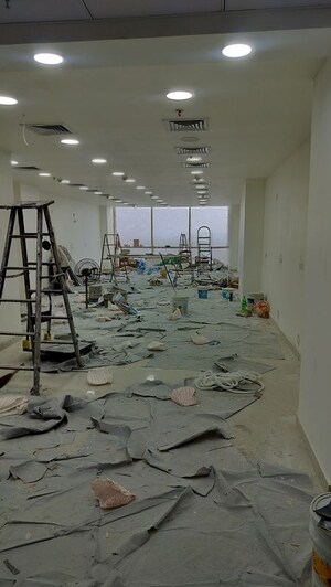 Floor Plan in  Office Space at DLF Corporate Greens, Sector 74a – for Rent