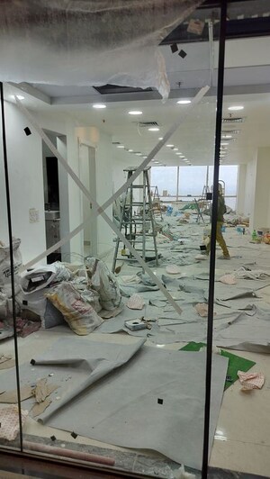 Staircase in  Office Space at DLF Corporate Greens, Sector 74a – for Rent