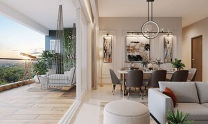 Balcony in 3 BHK Apartment at Godrej Aristocrat, Sector 49 – for Sale