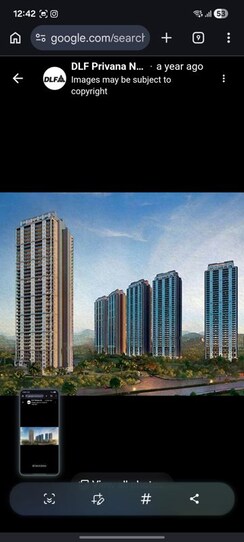 4 BHK + Pooja Room,Study Room,Extra Room Apartment For Sale in DLF Privana South