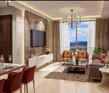 Living Room in 4 BHK Apartment at DLF Privana South, Sector 76 – for Sale