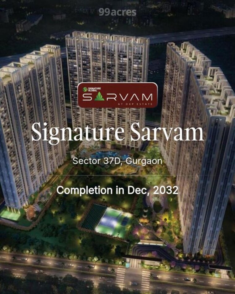 Master Plan, signature-global-sarvam 3 Bedroom 1800 Sq.Ft. Apartment In Sector 37d Gurgaon 10103903