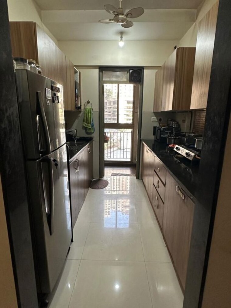 Kitchen, lodha-splendora 3 Bedroom 871 Sq.Ft. Apartment In Ghodbunder Road Thane 10103928