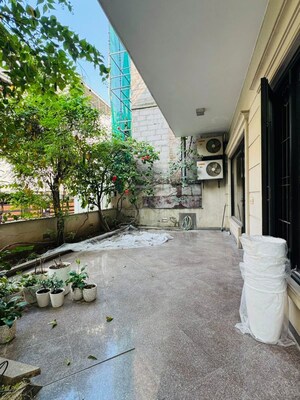 Balcony in 3 BHK Builder Floor at Saket – for Rent