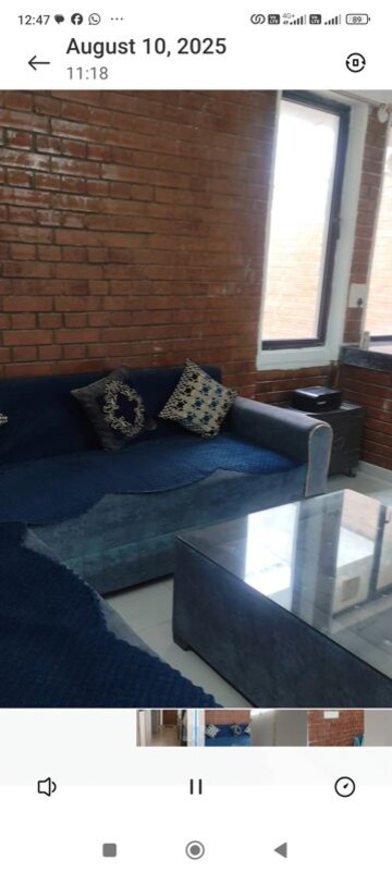 Living Room in 2 BHK Apartment at Arete India Our Homes 3, Sohna Sector 6 – for Rent