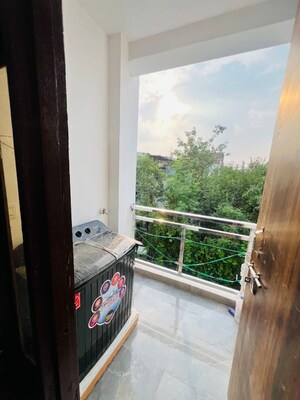 Balcony in 1 BHK Builder Floor at Saket – for Rent