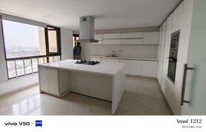 Kitchen in 4 BHK Apartment at Panchshil One North, Magarpatta City – for Rent