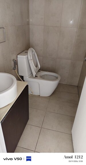 Bathroom in 4 BHK Apartment at Panchshil One North, Magarpatta City – for Rent