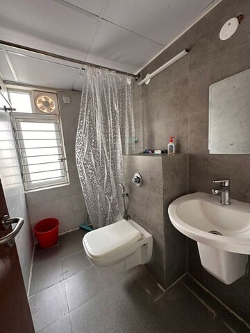Bathroom in 3 BHK Apartment at Rishi – for Rent