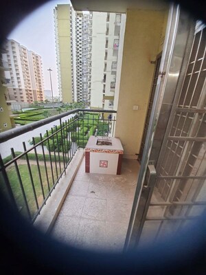 Balcony in 4 BHK Apartment at Trident Embassy, Sector 1 Greater Noida – for Rent