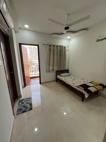 Living Room in 3 BHK Apartment at Gem Nakshatra, Kokapet – for Rent