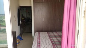 Bedroom in 3 BHK Builder Floor at Ansal API Esencia, Sector 67 – for Rent