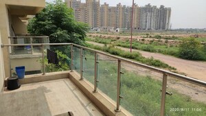 Balcony in 3 BHK Builder Floor at Ansal API Esencia, Sector 67 – for Rent