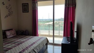 Bedroom in 3 BHK Builder Floor at Ansal API Esencia, Sector 67 – for Rent