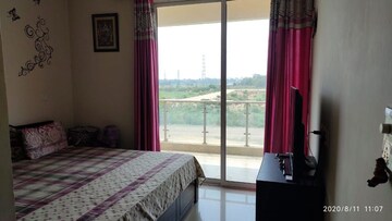 Bedroom in 3 BHK Builder Floor at Ansal API Esencia, Sector 67 – for Rent