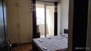 Bedroom in 3 BHK Builder Floor at Ansal API Esencia, Sector 67 – for Rent