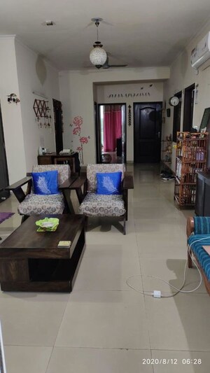 Living Room in 3 BHK Builder Floor at Ansal API Esencia, Sector 67 – for Rent