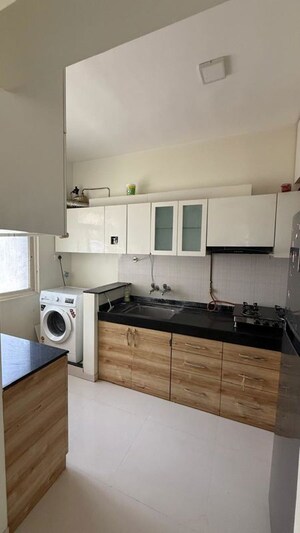 Kitchen in 2 BHK Apartment at Nyati Elan, Wagholi – for Rent