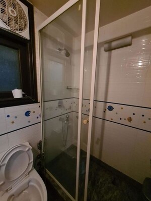 Bathroom in 3 BHK Builder Floor at Saket – for Rent