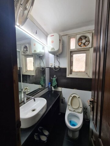 Bathroom in 3 BHK Builder Floor at Saket – for Rent