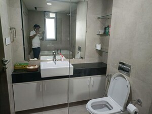 Bathroom in 3 BHK Apartment at Lodha Belmondo, Gahunje – for Sale