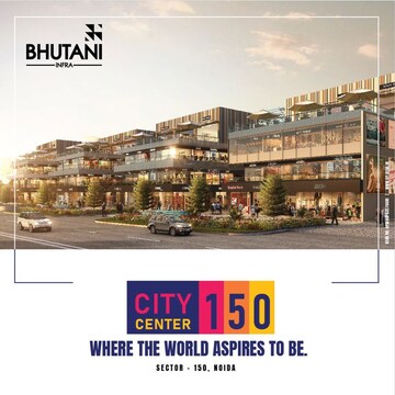  Shop – Exterior View View at Bhutani City Center, Sector 150 - for Sale
