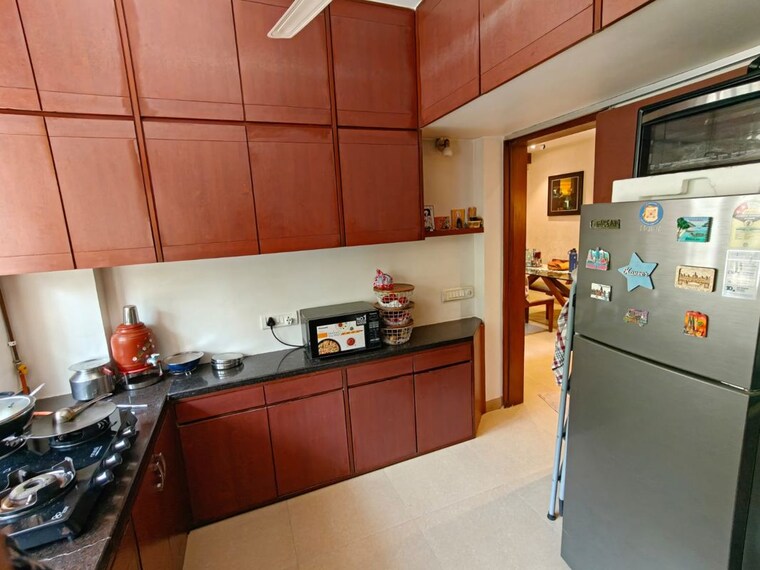 Kitchen, silver-breach-apartment 2 Bedroom 1000 Sq.Ft. Apartment In Juhu Mumbai 10104146