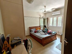 Living Room in 2 BHK Apartment at Silver Breach Apartment, Juhu – for Rent