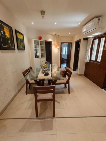 Living Room in 2 BHK Apartment at Silver Breach Apartment, Juhu – for Rent
