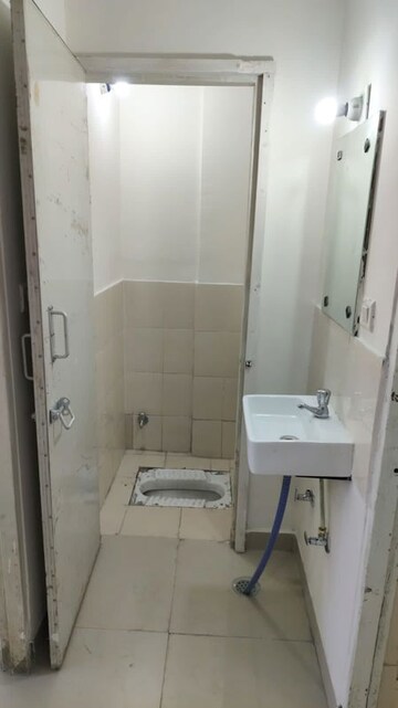 Bathroom in 2 BHK Builder Floor at Mahavir Enclave 1 – for Rent