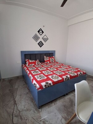 Bedroom in 1 BHK Builder Floor at Sector 52 – for Rent