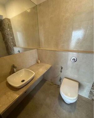 Bathroom in 4 BHK Apartment at Krishna Apartments Kandivali, Kandivali West – for Rent