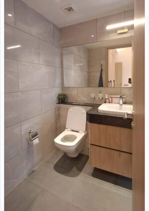 Bathroom in 4 BHK Apartment at Krishna Apartments Kandivali, Kandivali West – for Rent