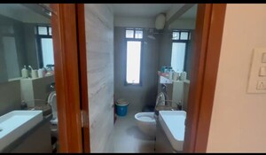 Bathroom in 2 BHK Apartment at Sunteck City Avenue 1, Goregaon West – for Rent