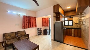 Living Room in 2 BHK Apartment at Gomti Nagar – for Rent