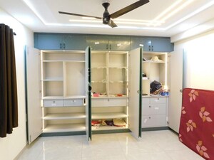Living Room in 3 BHK Apartment at Hallmark Sunnyside, Manchirevula – for Rent