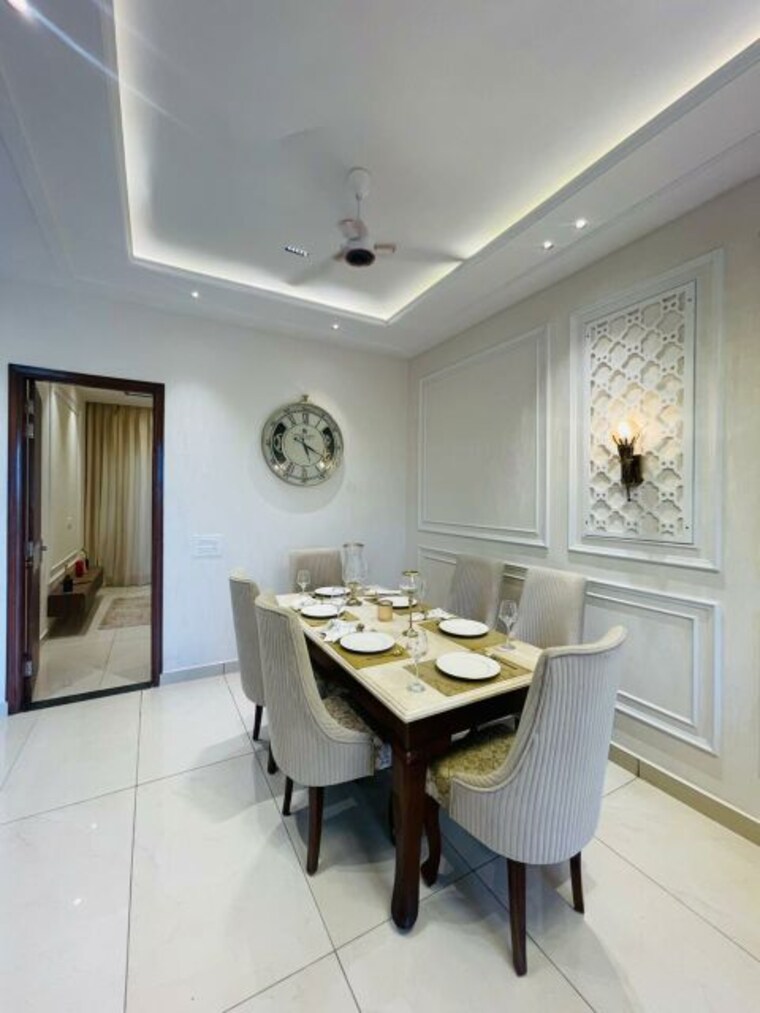 Dining area, sunny enclave 3 Bedroom 116 Sq.Yd. Villa In Sunny Enclave Mohali 10104851