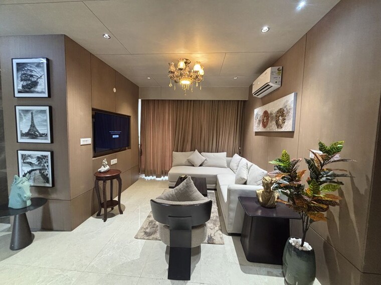 Living Room, bhabat 3 Bedroom 1995 Sq.Ft. Apartment In Bhabat Zirakpur 10080196