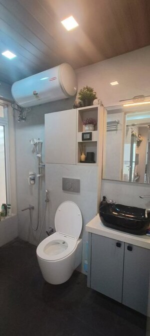 Bathroom in 2 BHK Apartment at Srishti Harmony 3 Phase 1, Andheri East – for Rent