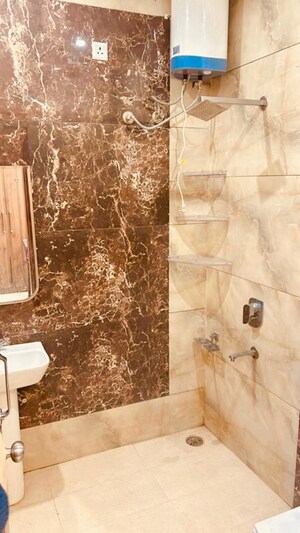 Bathroom in 2 BHK Builder Floor at Aerocity – for Rent