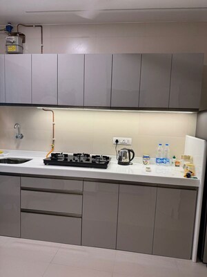 Kitchen in 1 BHK Apartment at Navkar Panchavati Greens, Marol – for Rent