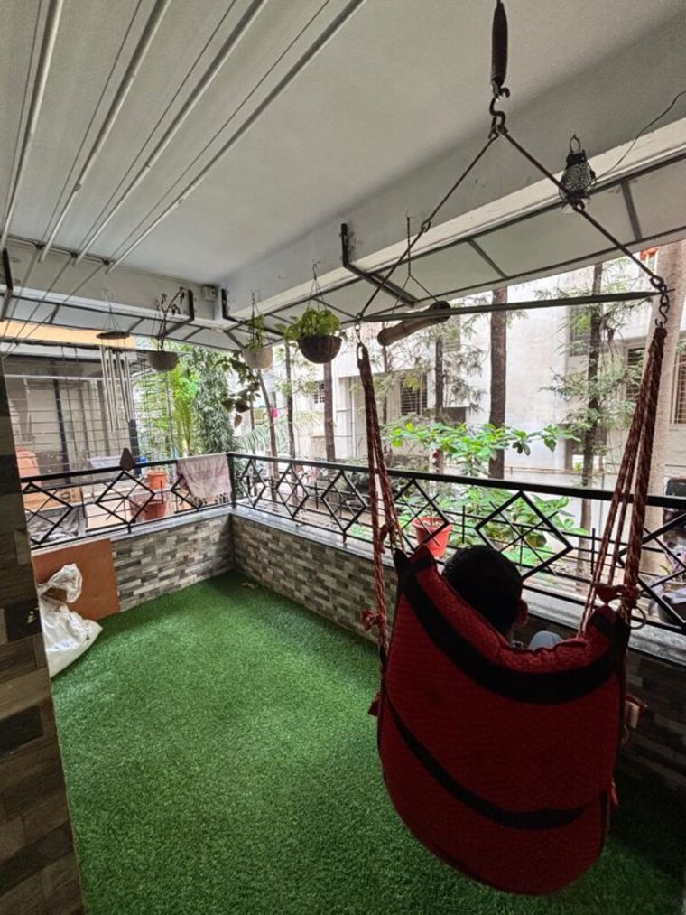 Balcony, vitthal-sanskruti-apartment 2 Bedroom 900 Sq.Ft. Apartment In Dhayari Pune 10105705